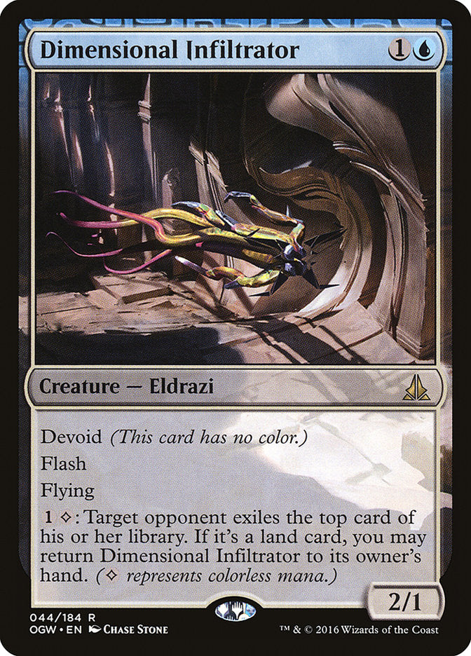 Dimensional Infiltrator 44/184 (Oath of the Gatewatch)  - Foil | Good Games Modbury