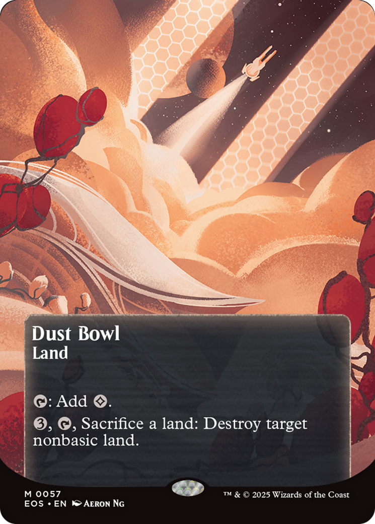 Dust Bowl (0057) (Borderless) [Edge of Eternities: Stellar Sights] | Good Games Modbury
