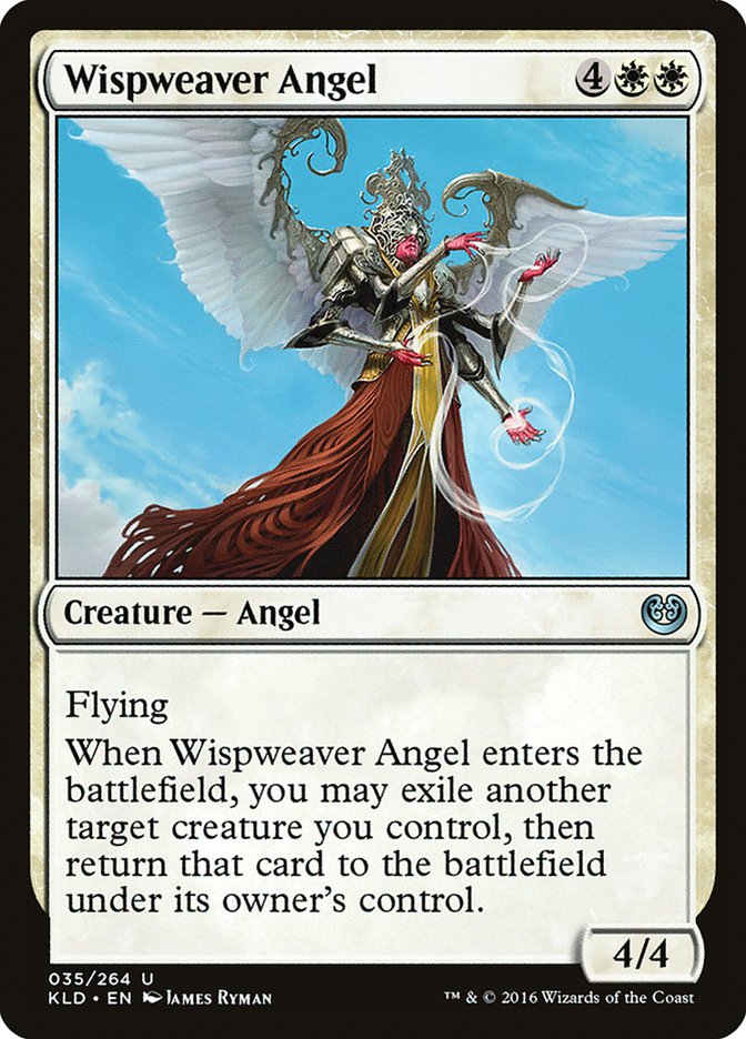 Wispweaver Angel [Kaladesh] | Good Games Modbury
