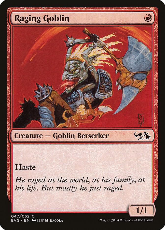 Raging Goblin 47/62 (Duel Decks: Anthology)  | Good Games Modbury