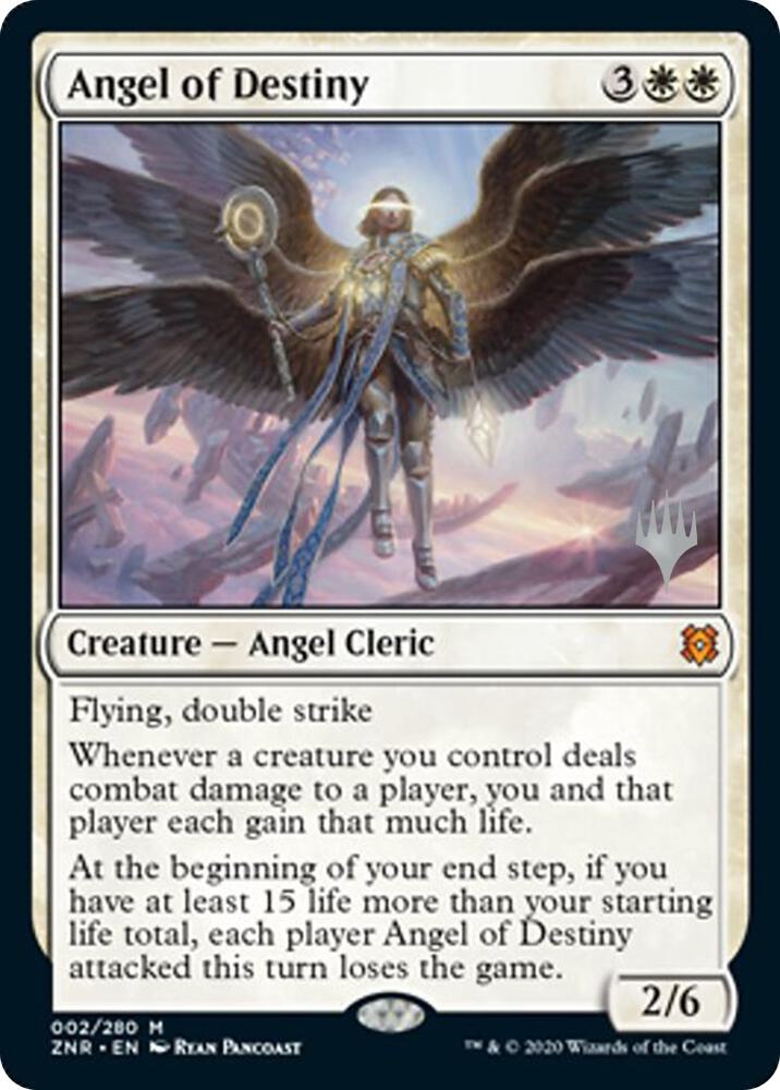 Angel of Destiny 2p/169 (Promo Pack: Zendikar Rising)  - Foil | Good Games Modbury