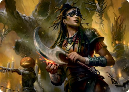 Harvesttide Sentry Art Card [Innistrad: Midnight Hunt Art Series] | Good Games Modbury