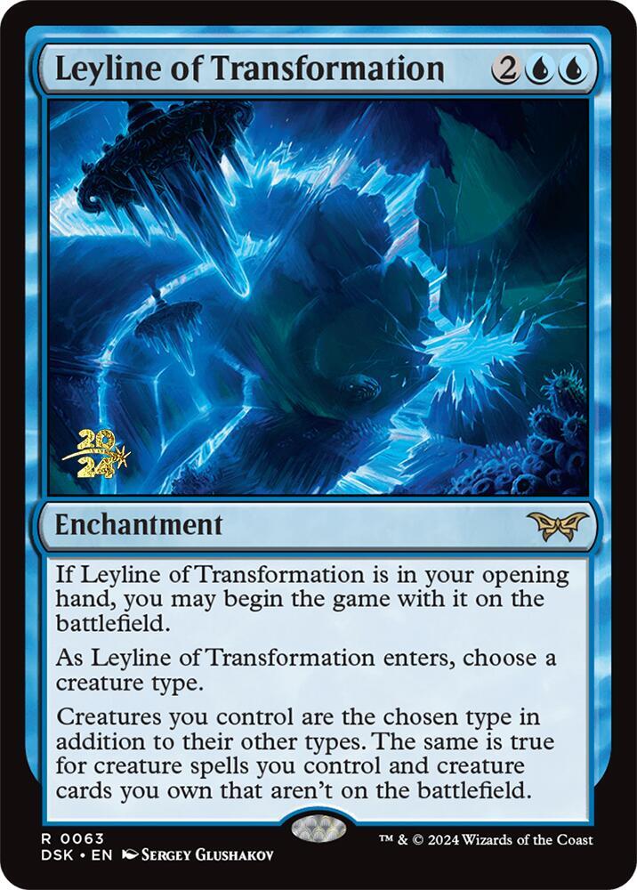 Leyline of Transformation 63s/180 (Prerelease Cards)  - Foil | Good Games Modbury