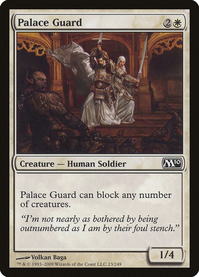 Palace Guard 23/249 (Magic 2010 (M10))  | Good Games Modbury