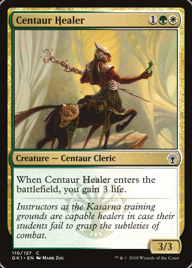 Centaur Healer [Guilds of Ravnica Guild Kit] | Good Games Modbury