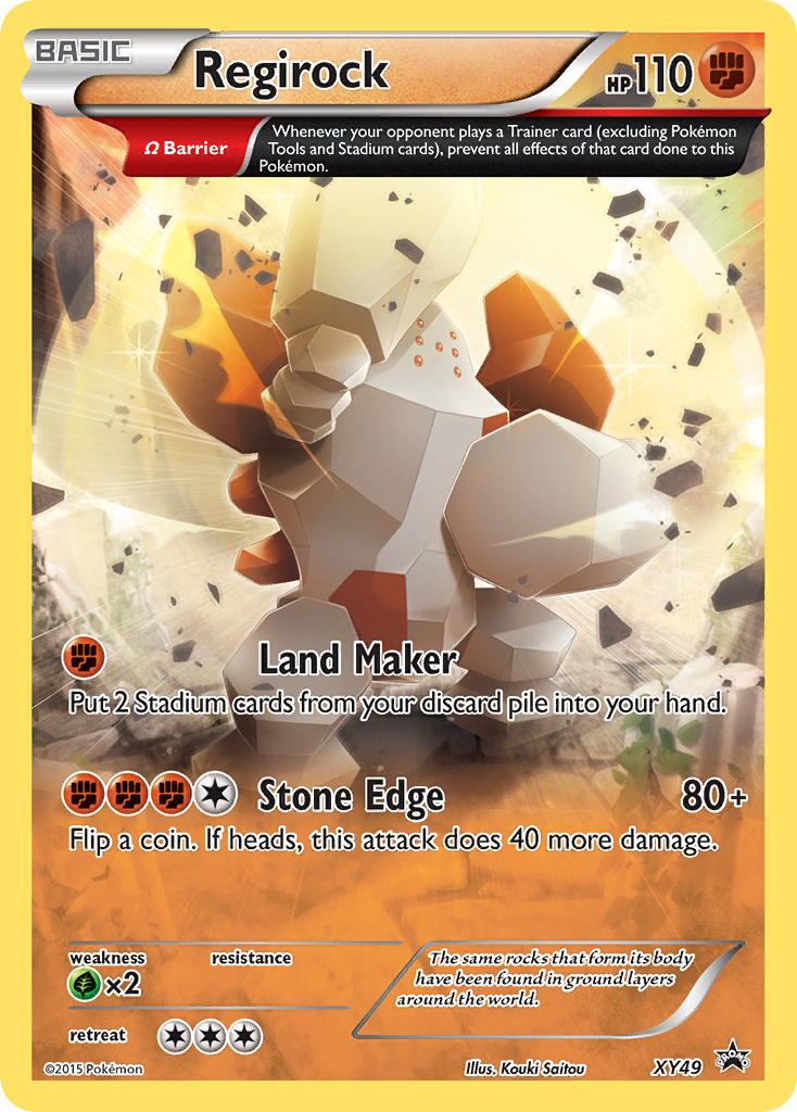 Regirock (XY49) [XY: Black Star Promos] | Good Games Modbury