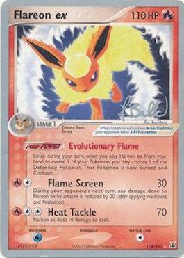 Flareon ex (108/113) (Eeveelutions - Jimmy Ballard) [World Championships 2006] | Good Games Modbury