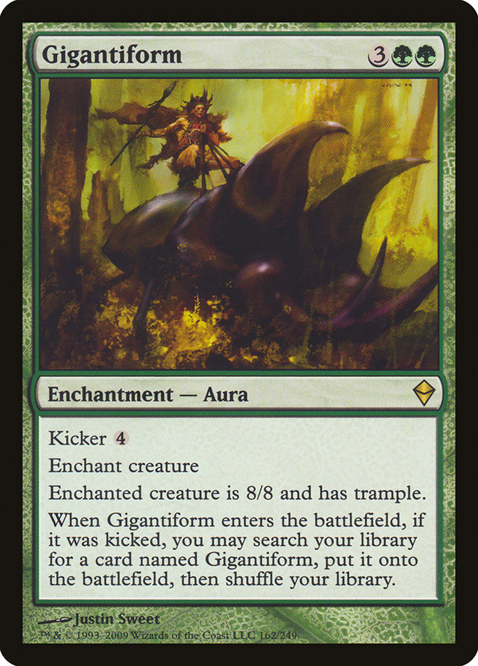 Gigantiform 162/249 (Zendikar)  | Good Games Modbury