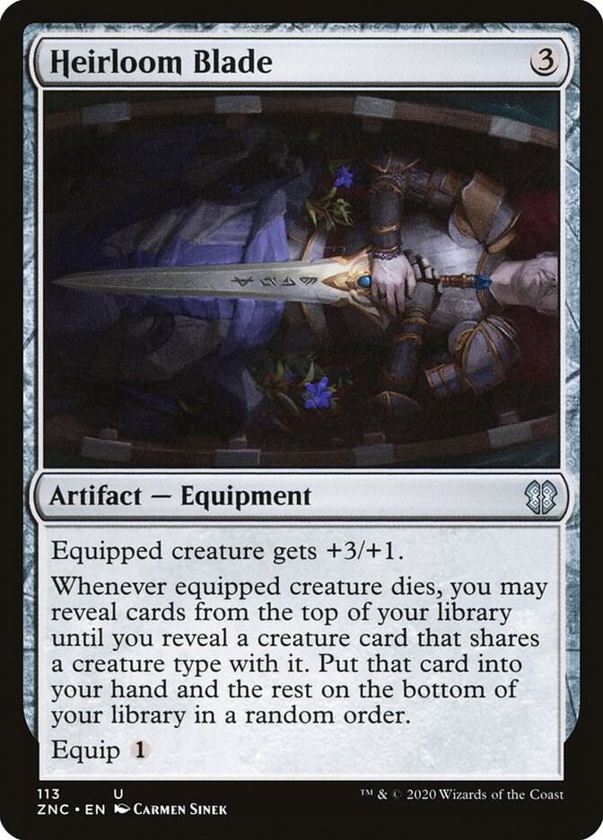 Heirloom Blade 113/142 (Commander: Zendikar Rising)  | Good Games Modbury