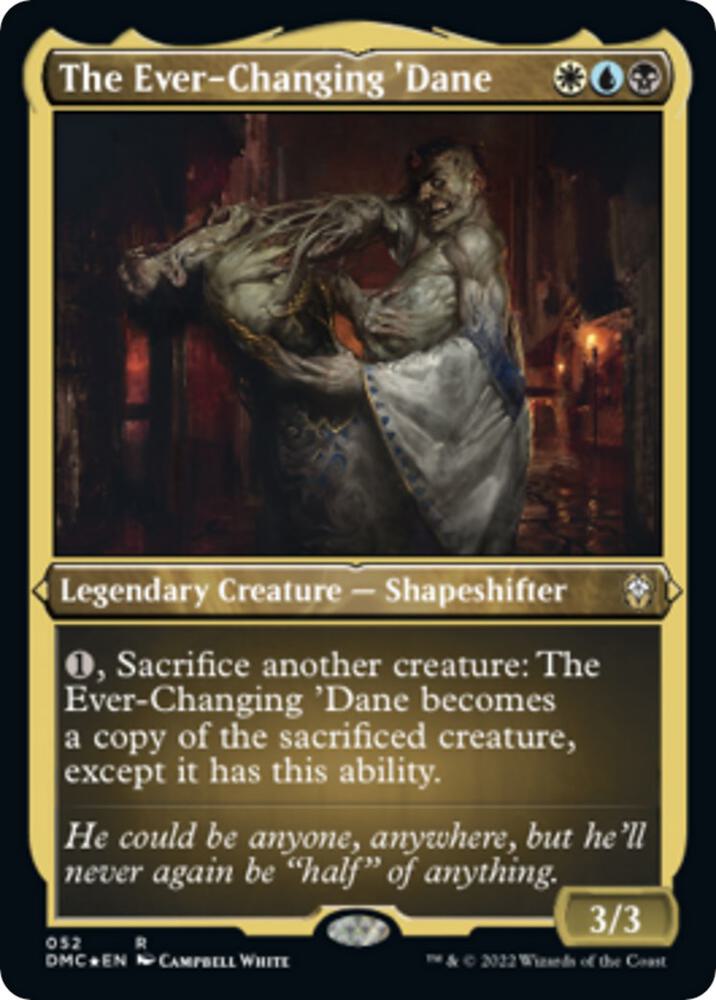 The Ever Changing Dane Foil Etched 52 (Commander: Dominaria United)  - Foil | Good Games Modbury