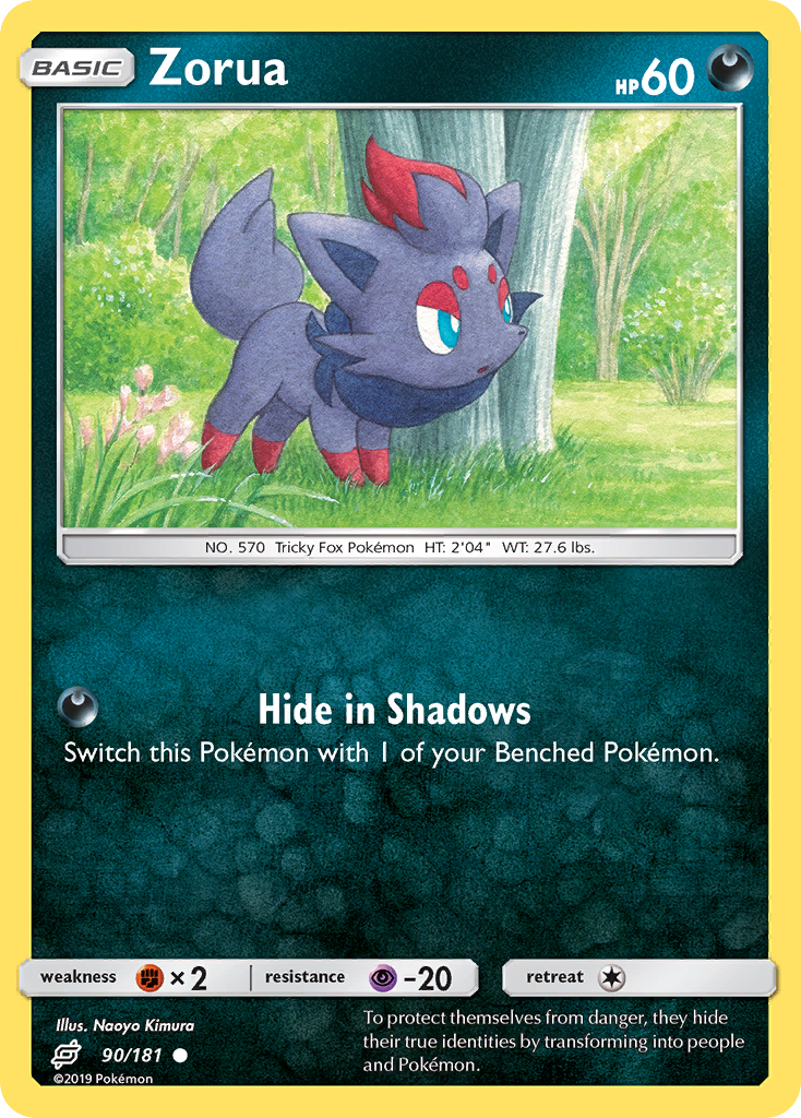 Zorua (90/181) [Sun & Moon: Team Up] | Good Games Modbury
