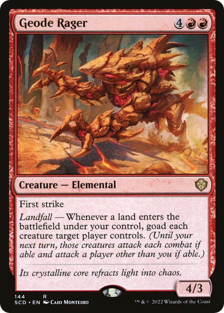 Geode Rager 144/352 (Starter Commander Decks)  | Good Games Modbury
