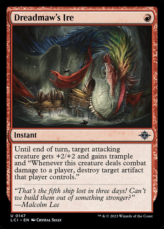Dreadmaws Ire 147/291 (The Lost Caverns of Ixalan)  | Good Games Modbury