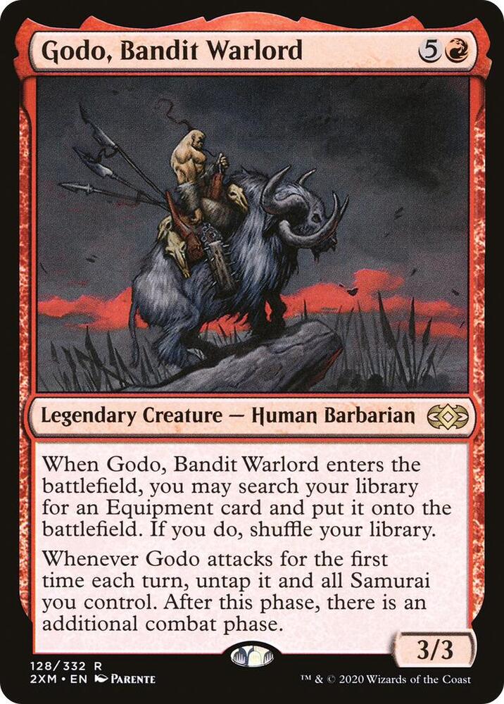 Godo, Bandit Warlord 128/332 (Double Masters)  - Foil | Good Games Modbury