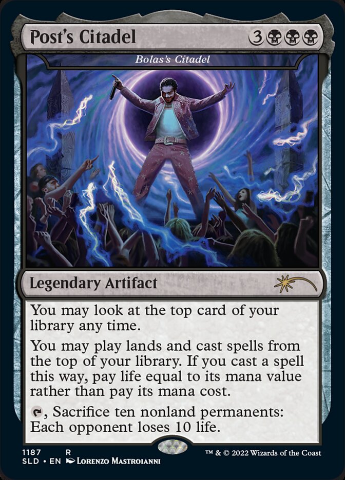 Post's Citadel - Bolas's Citadel [Secret Lair Drop Series] | Good Games Modbury