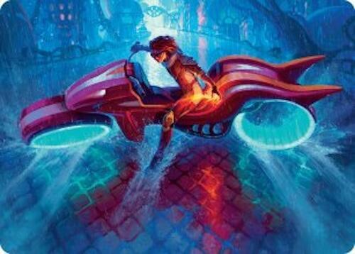 Chandra Spark Hunter Art Card 20 (Art Series: Aetherdrift)  | Good Games Modbury