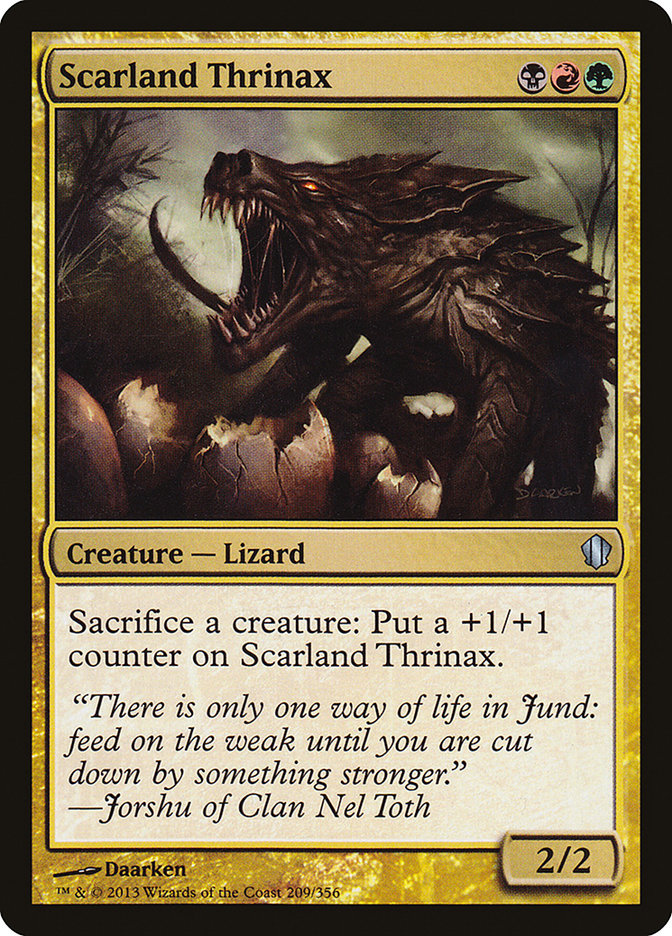 Scarland Thrinax 209/356 (Commander 2013)  | Good Games Modbury