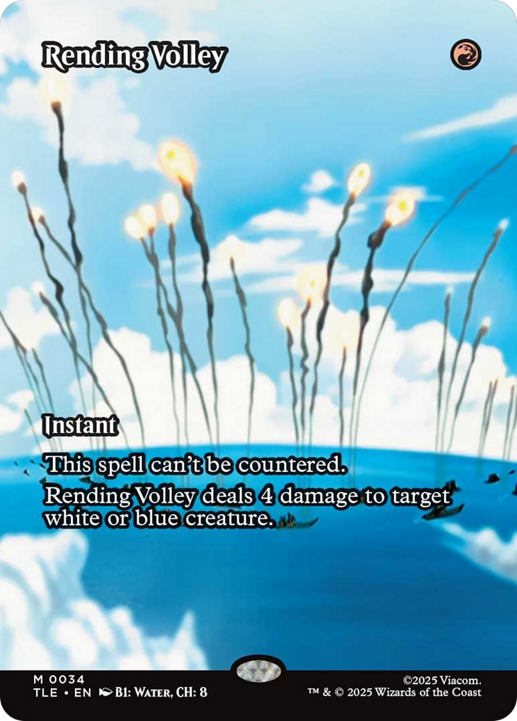 Rending Volley (Borderless) [Avatar: The Last Airbender: Eternal-Legal] | Good Games Modbury