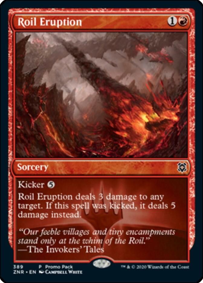 Roil Eruption 389/280 (Promo Pack: Zendikar Rising)  | Good Games Modbury
