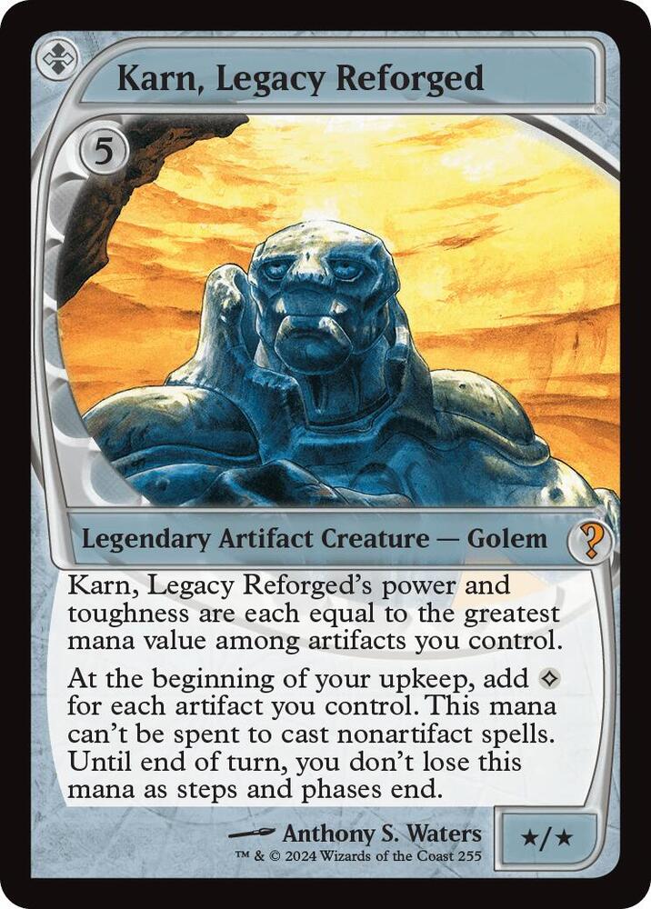 Karn, Legacy Reforged 255/390 (Mystery Booster 2)  - Future Sight Foil | Good Games Modbury