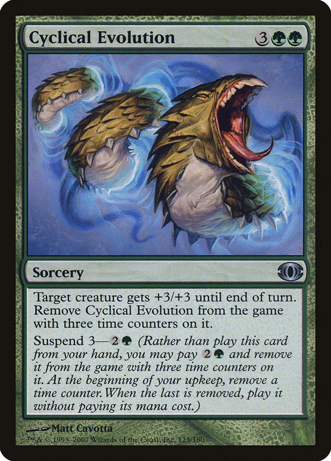 Cyclical Evolution 125/180 (Future Sight)  - Foil | Good Games Modbury