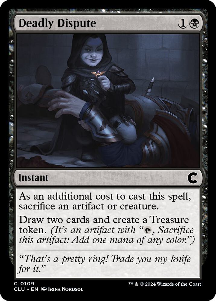 Deadly Dispute 109 (Ravnica: Clue Edition)  | Good Games Modbury