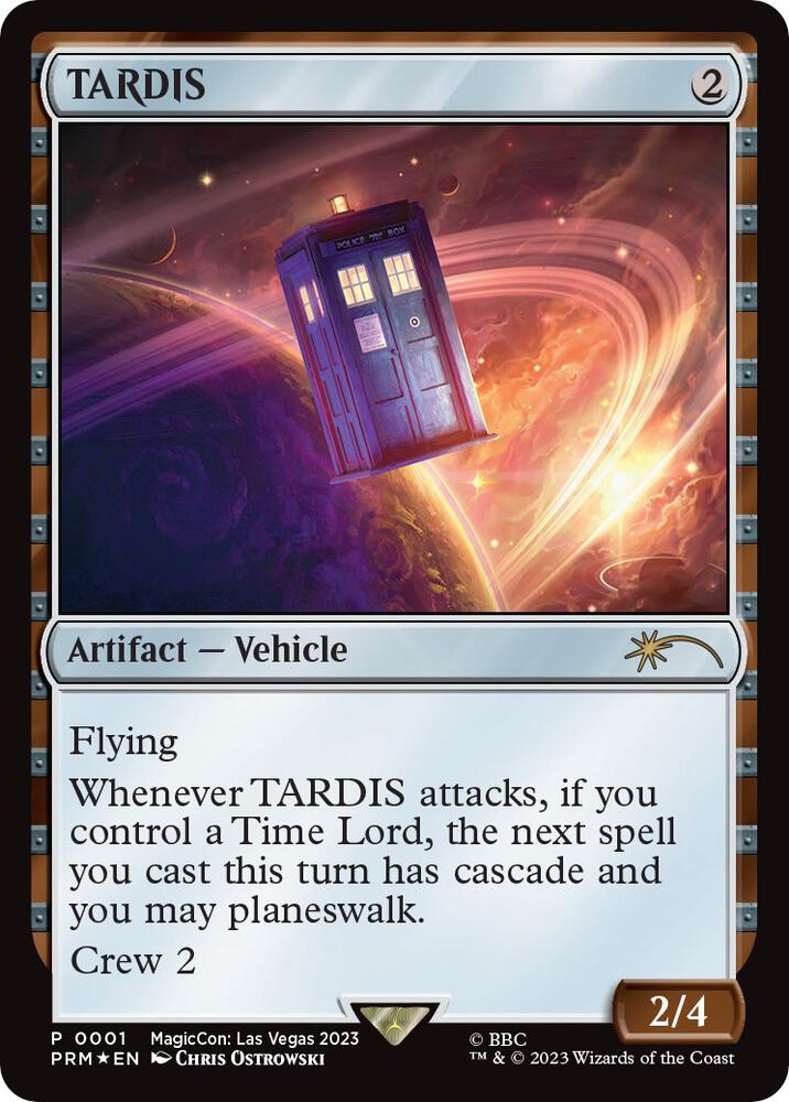 TARDIS 4/4 (Unique and Miscellaneous Promos)  - Foil | Good Games Modbury
