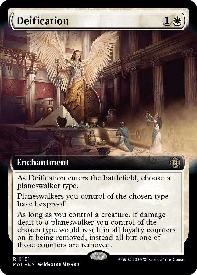 Deification 151/50 (March of the Machine: The Aftermath)  - Extended Art | Good Games Modbury