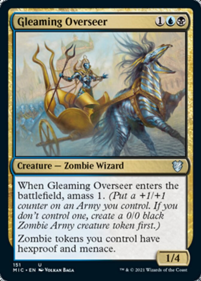 Gleaming Overseer [Innistrad: Midnight Hunt Commander] | Good Games Modbury