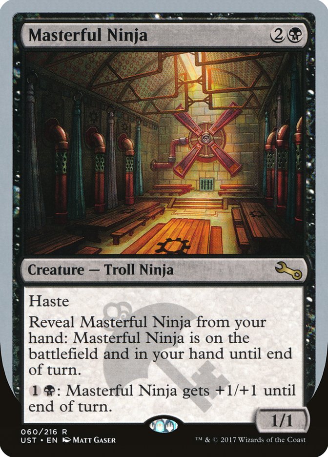 Masterful Ninja 60/216 (Unstable)  - Foil | Good Games Modbury