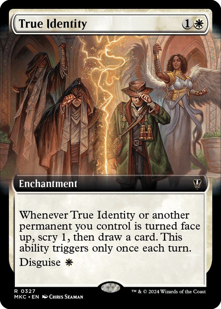 True Identity 327/311 (Commander: Murders at Karlov Manor)  - Extended Art | Good Games Modbury