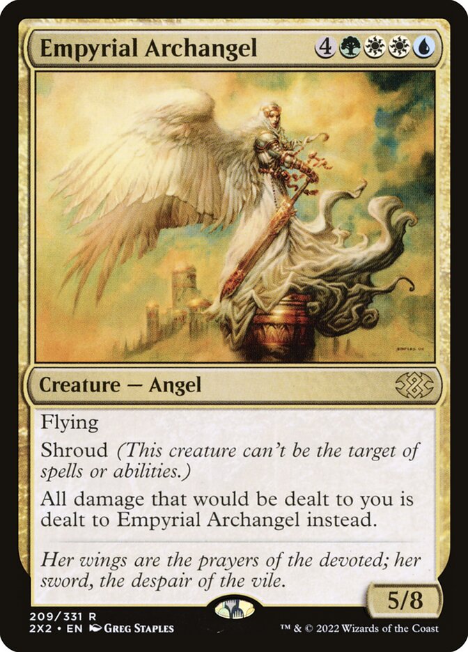 Empyrial Archangel 209/331 (Double Masters 2022)  - Foil | Good Games Modbury