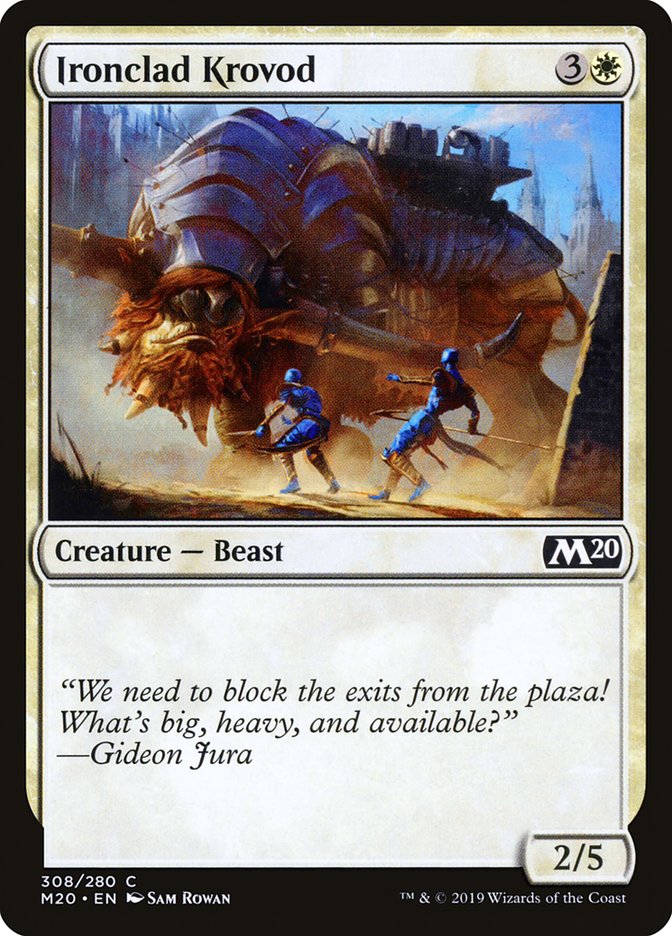 Ironclad Krovod [Core Set 2020] | Good Games Modbury