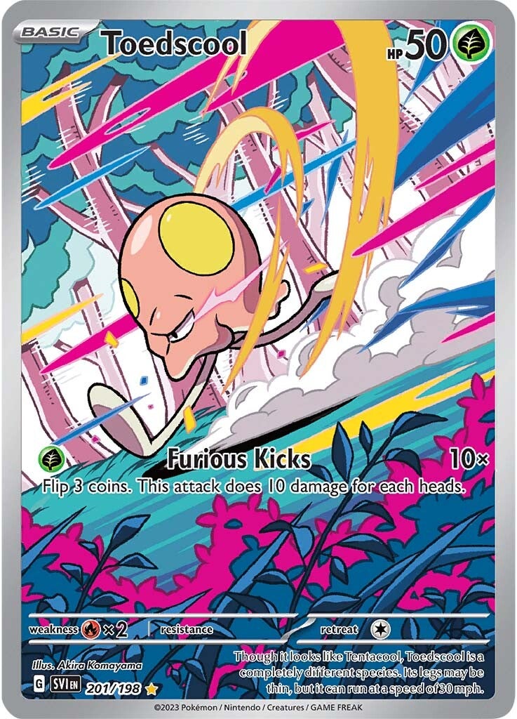 Toedscool (201/198) [Scarlet & Violet: Base Set] | Good Games Modbury