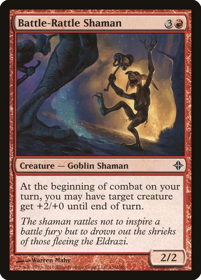 Battle-Rattle Shaman 136/248 (Rise of the Eldrazi)  | Good Games Modbury