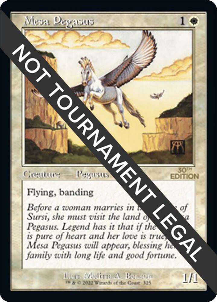 Mesa Pegasus Retro Frame 325/594 (30th Anniversary Edition)  | Good Games Modbury