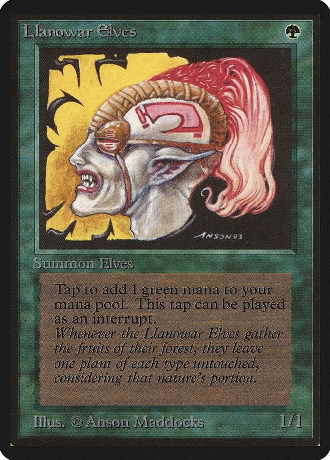 Llanowar Elves 211/302 (Beta Edition)  | Good Games Modbury