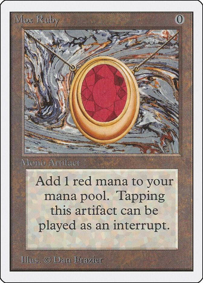 Mox Ruby 265/302 (Unlimited Edition)  | Good Games Modbury