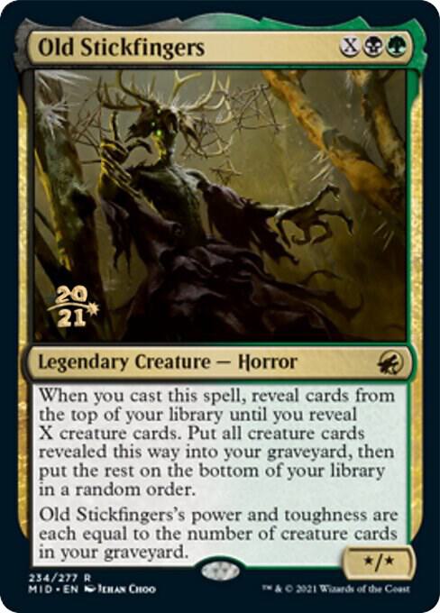 Old Stickfingers 234s/171 (Prerelease Cards)  - Foil | Good Games Modbury