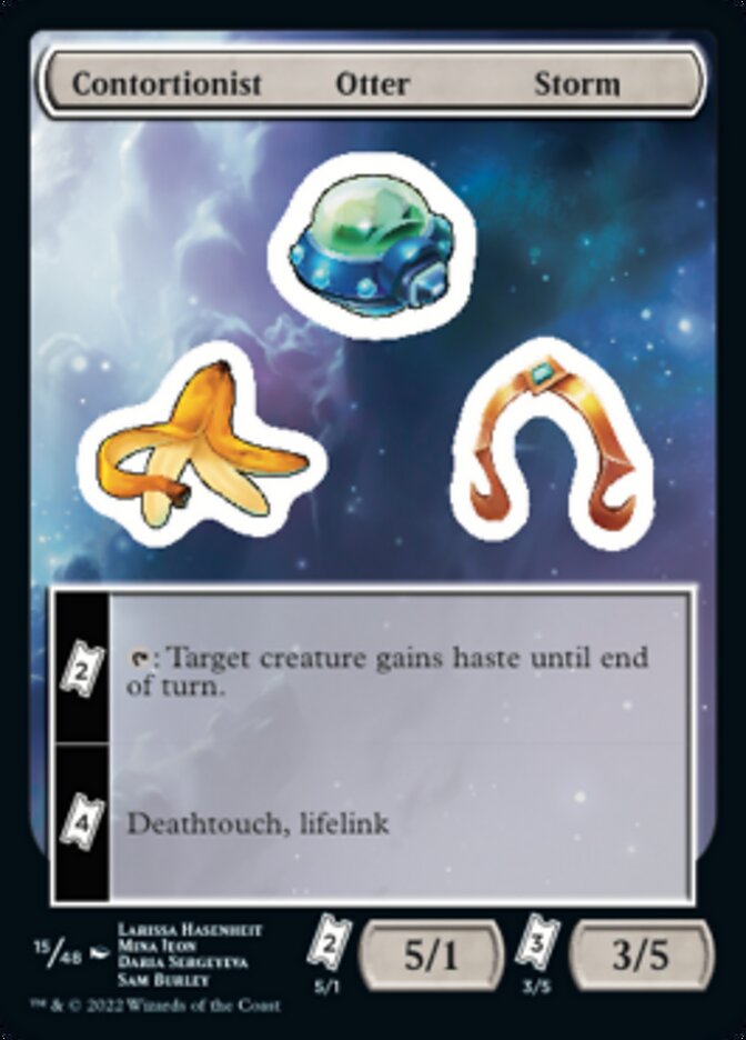 Contortionist Otter Storm [Unfinity Stickers] | Good Games Modbury