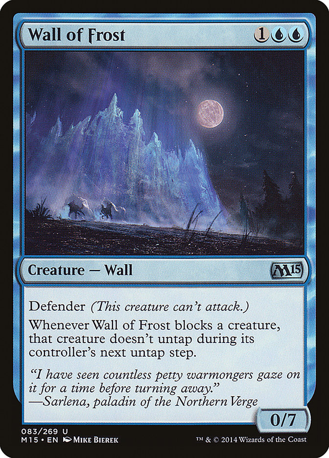 Wall of Frost [Magic 2015] | Good Games Modbury