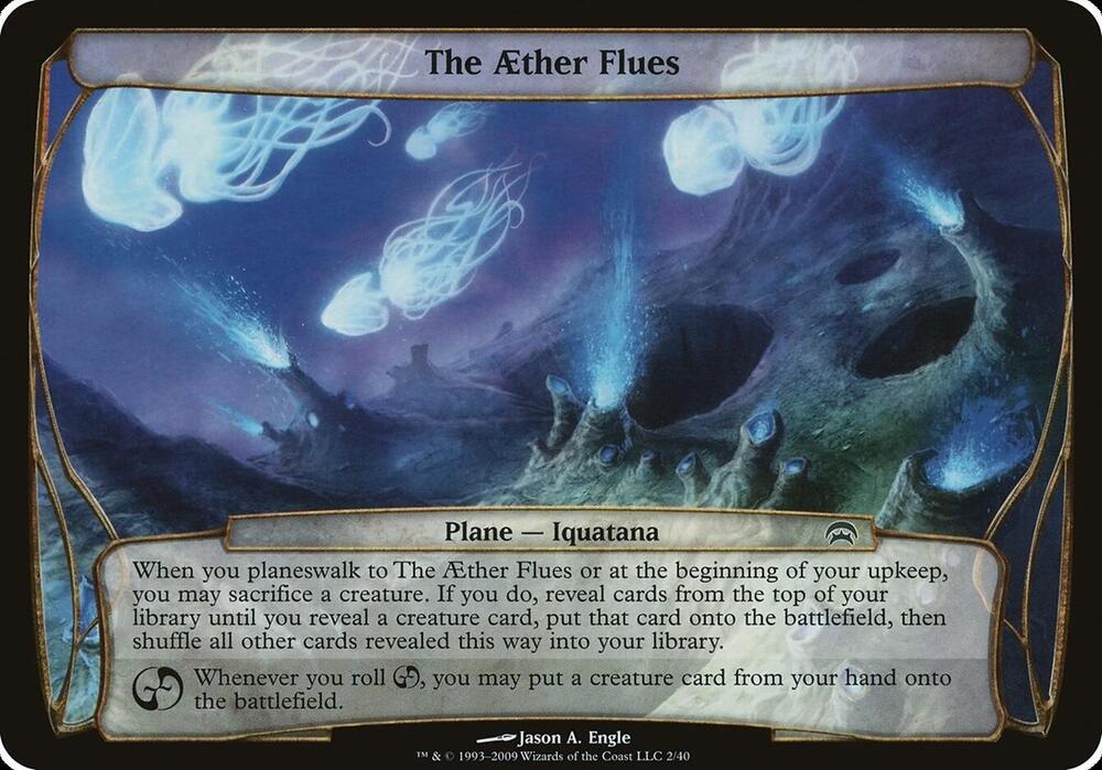 The Aether Flues Planechase 2/40 (Oversize Cards)  | Good Games Modbury
