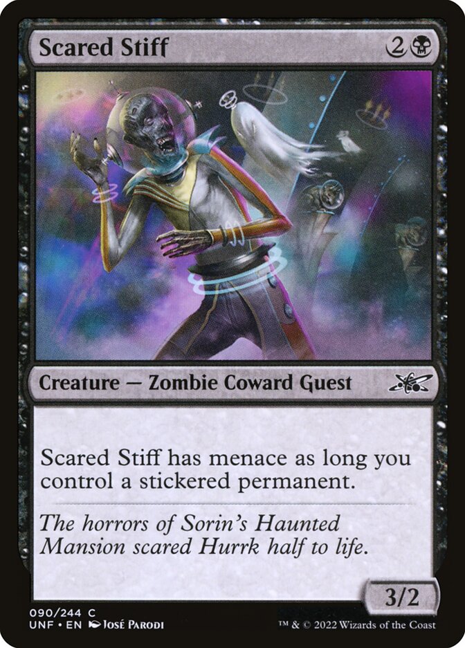Scared Stiff 90/244 (Unfinity)  - Foil | Good Games Modbury