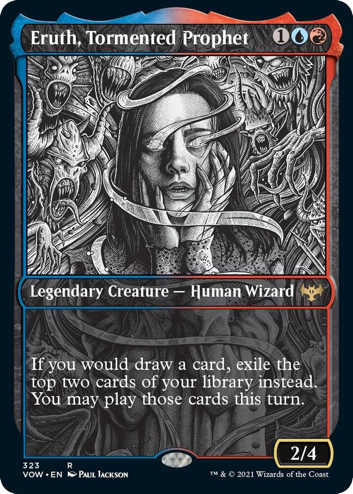 Eruth Tormented Prophet Showcase 323/277 (Innistrad: Crimson Vow)  | Good Games Modbury