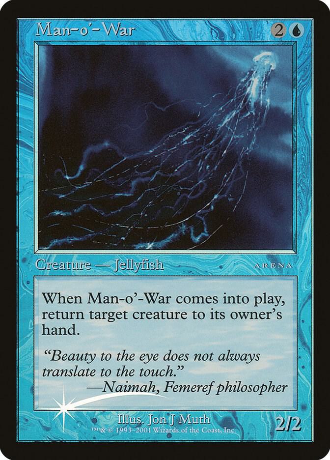 Man-o-War 2/5 (Arena Promos)  - Foil | Good Games Modbury