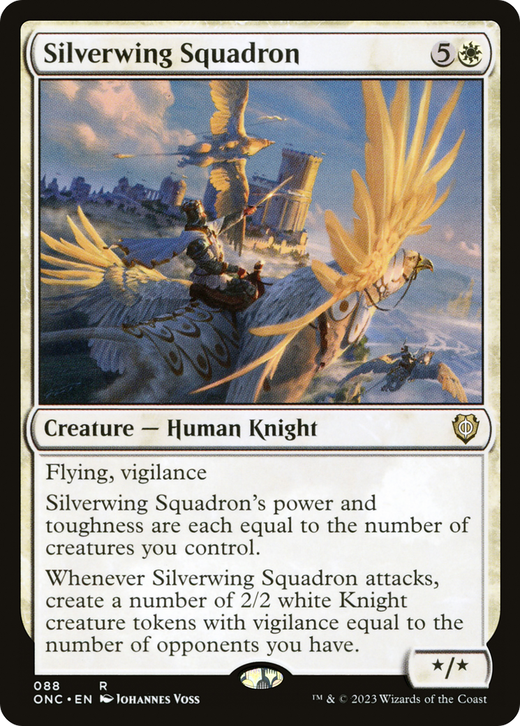 Silverwing Squadron [Phyrexia: All Will Be One Commander] | Good Games Modbury