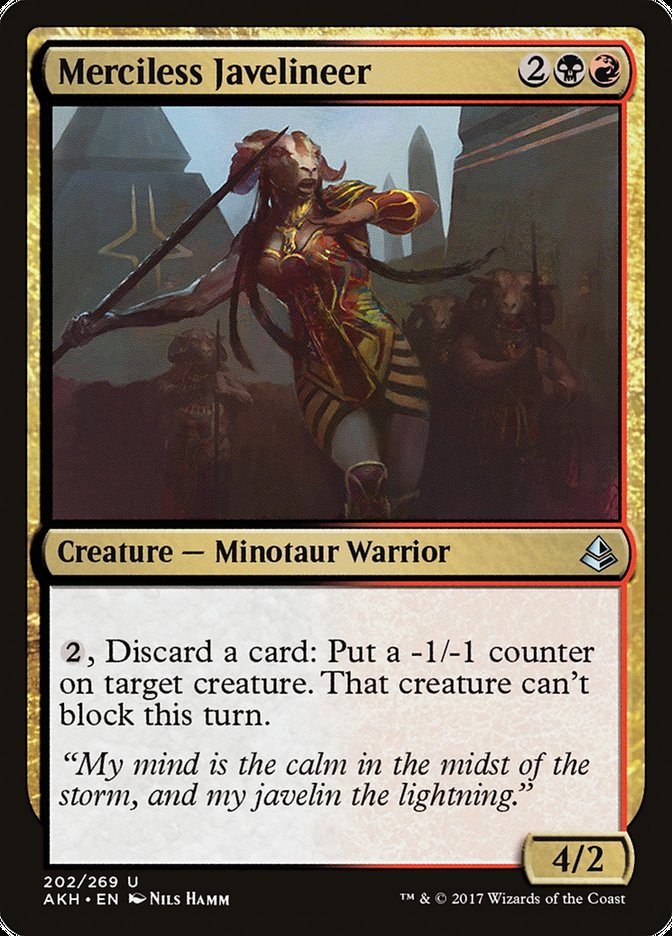 Merciless Javelineer [Amonkhet] | Good Games Modbury