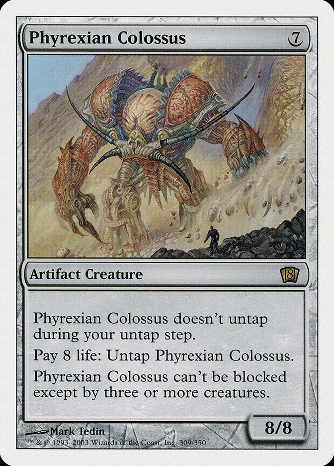 Phyrexian Colossus [Eighth Edition] | Good Games Modbury