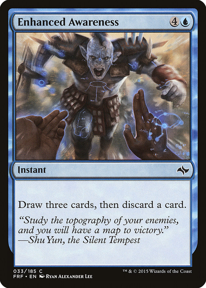 Enhanced Awareness 33/185 (Fate Reforged)  - Foil | Good Games Modbury