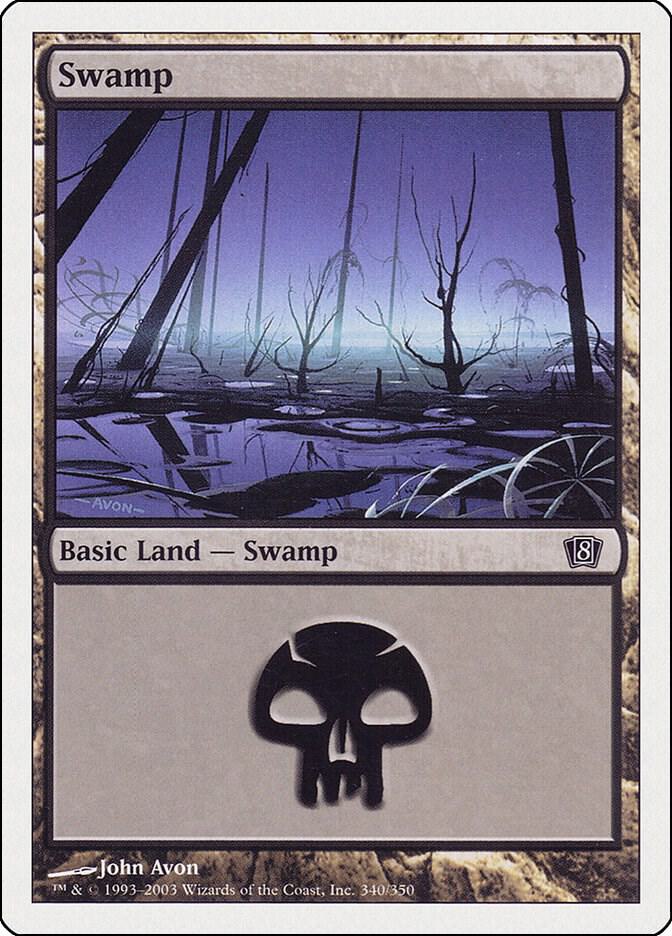 Swamp 340/350 (8th Edition)  | Good Games Modbury